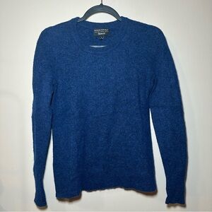 Banana Republic Filpucci Wool Alpaca Blend Sweater Small Blue